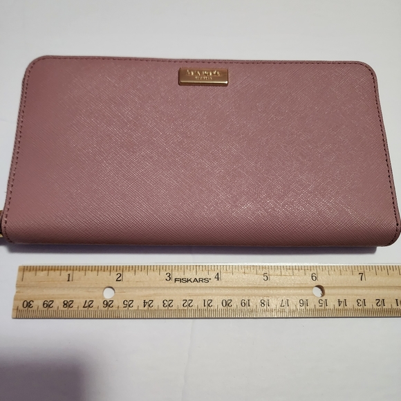 Kate Spade Continental Zip Wallet - Dusty Peony - Picture 9 of 13
